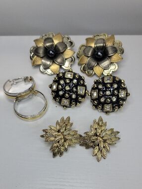 Vintage Clip On Earring Bundle